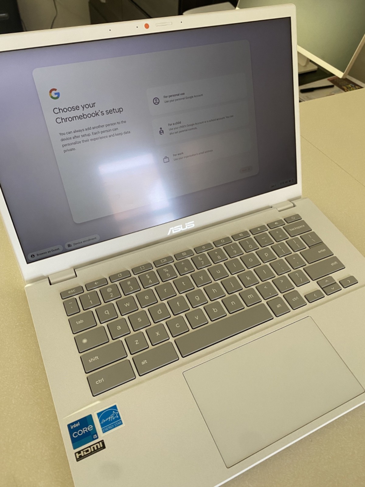 Asus Chromebook Plus Laptop