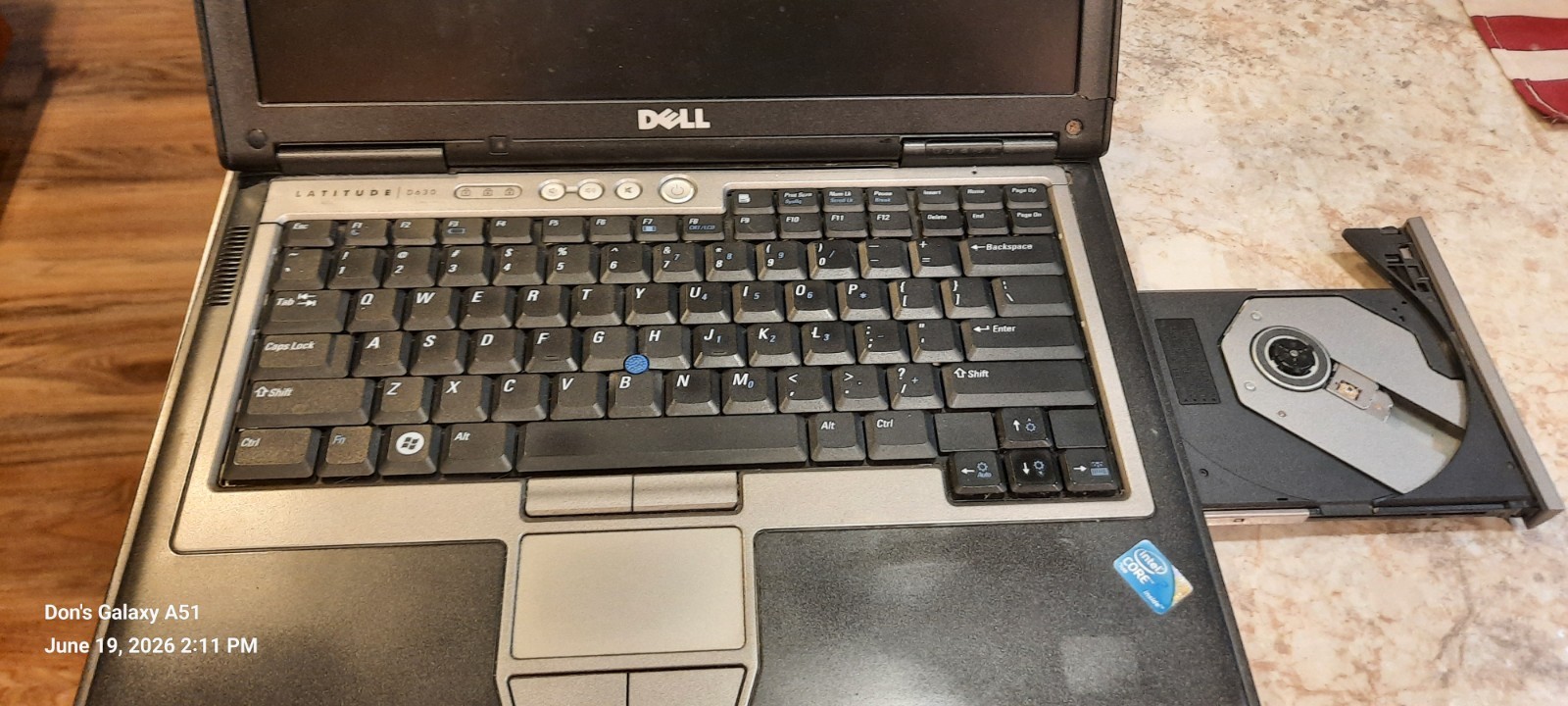 The Dell Latitude D630 Laptop. I installed a 120GB SSD. good basic laptop