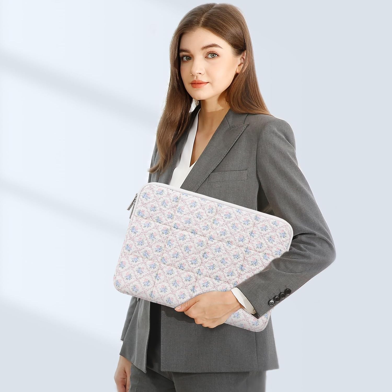 13-14 inch Laptop Case, 13.3 inch Puffy Laptop Sleeve for MacBook Air 13.6 M4 M3