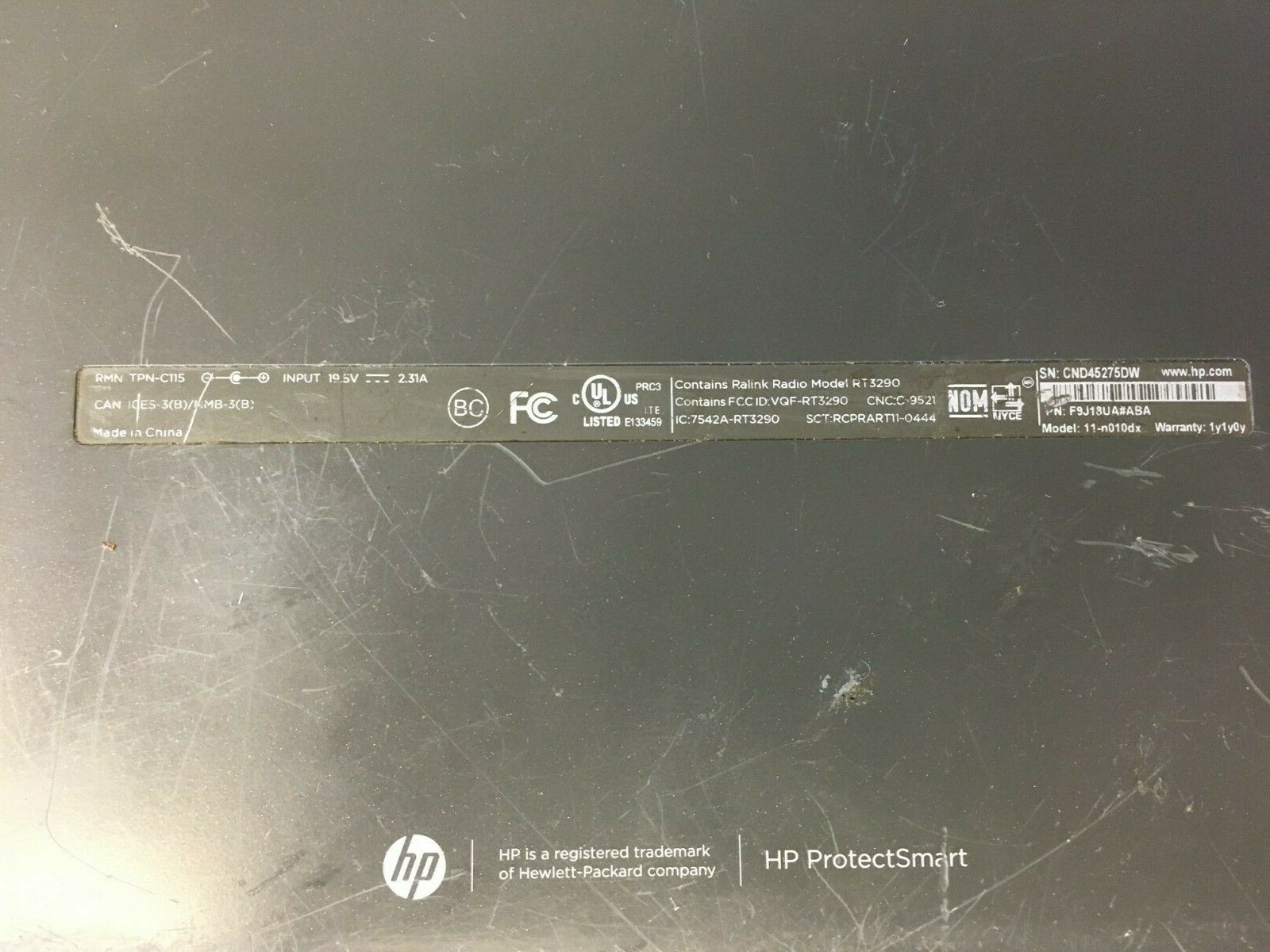 Dead HP Pavilion X360 Pentium Model 11-n010dx