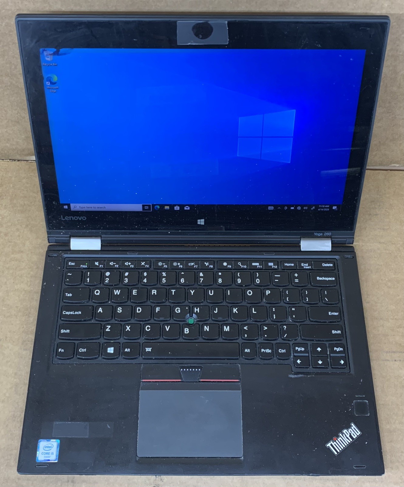 Lenovo ThinkPad Yoga 260 Intel Core i5-6200U@2.30GHz 8GB DDR3 RAM 256GB SSD
