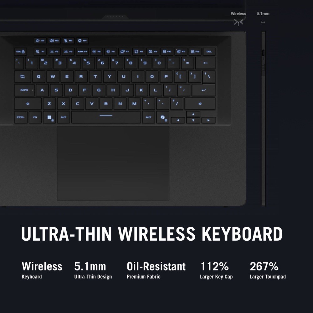 ASUS ROG Zephyrus Duo 16 Dual Touch 3K OLED Ultra 9 386H RTX 5090 32GB RAM 1TB