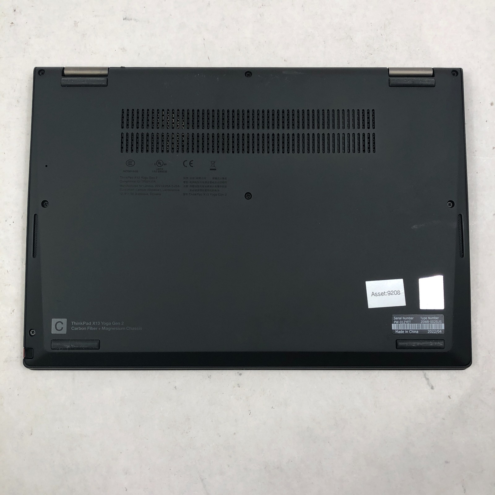 Lenovo ThinkPad X13 Yoga Gen 2 13″ 2-in-1 i7-1185G7 16GB RAM 512GB NVME *Read*