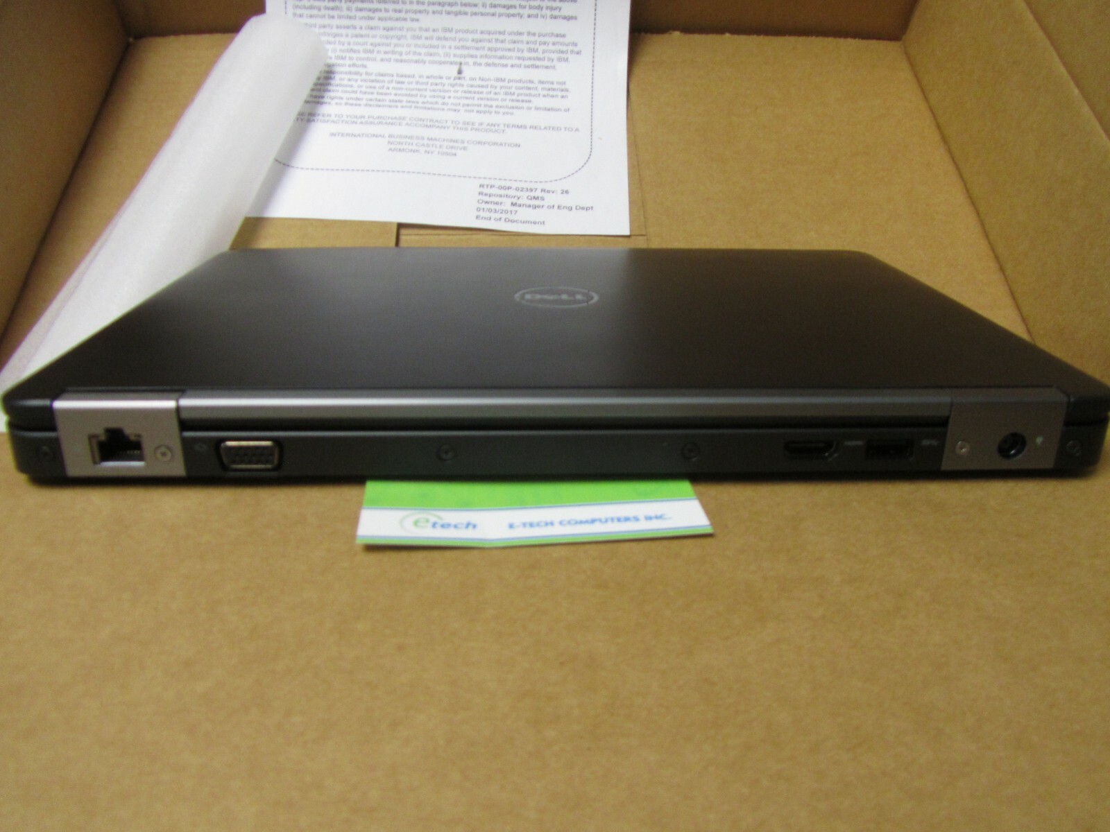 Dell Latitude E5270 i7-6600U 2.6GHz 8GB RAM 128GB SSD 12.5″ HD 1366×768 4G/LTE