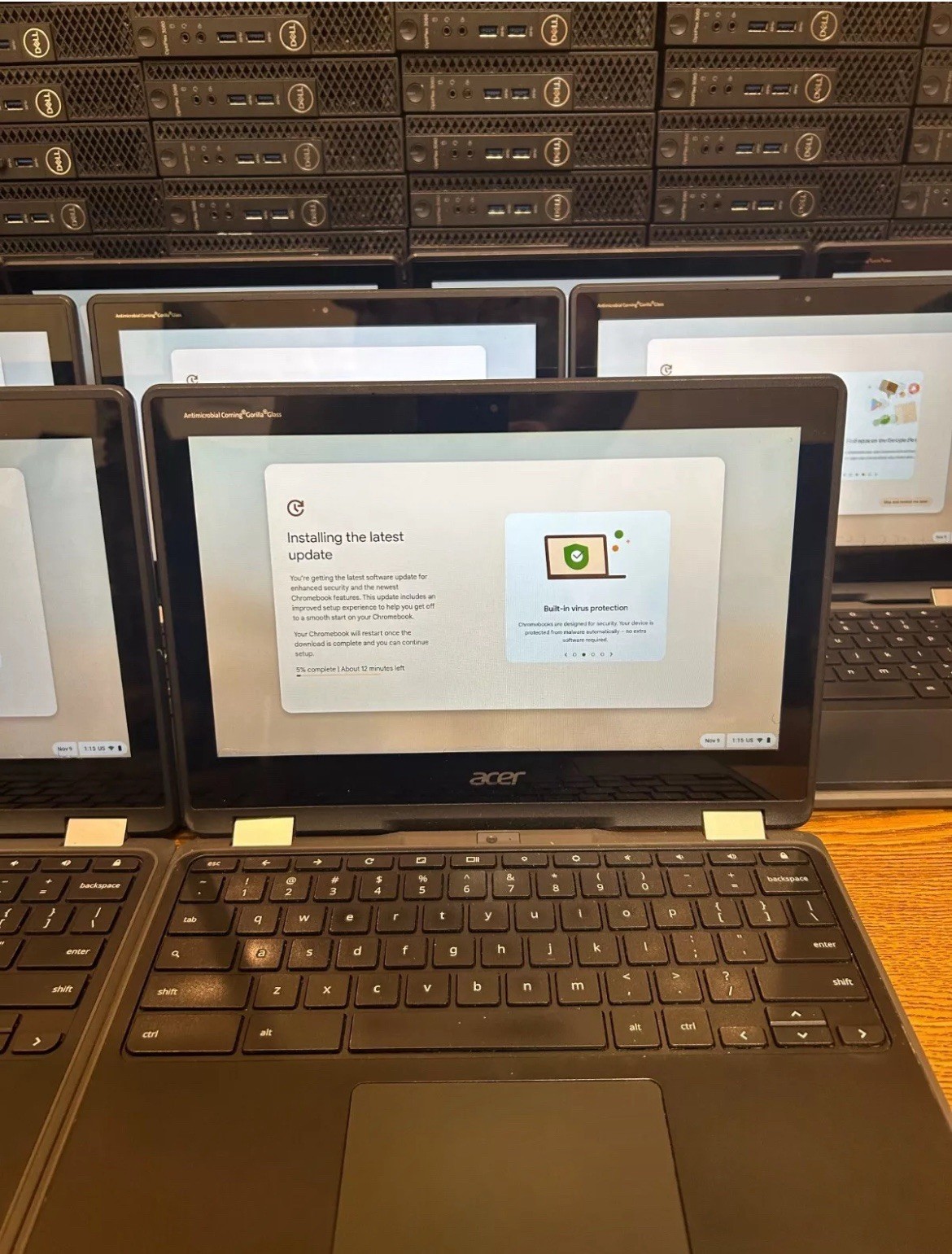 touchscreen Acer Chromebook Spin 11 R751T N3350 1.1Ghz 4GB 32GB SSD (SEE PHOTOS
