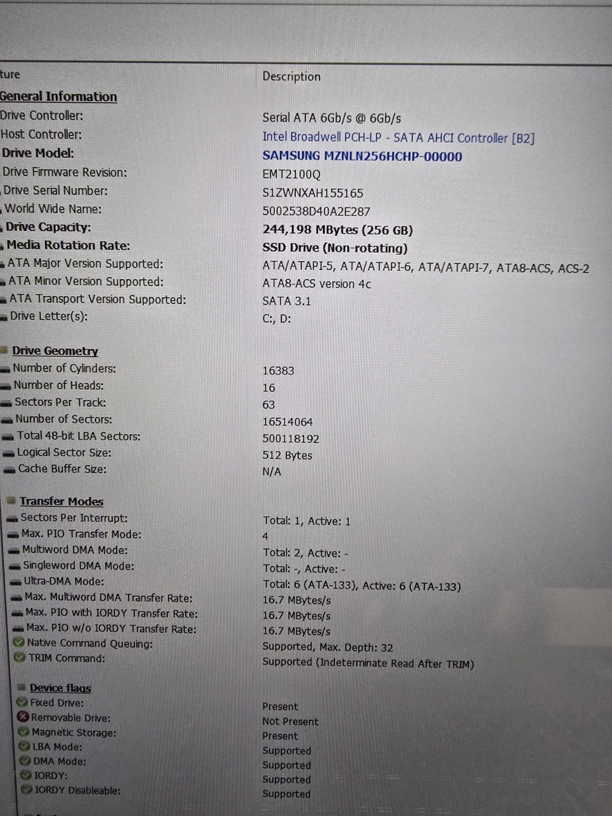 HP Elitebook Folio 1040 G2 | i7-5600 8GB RAM 256GB SSD | Backlit New Batt Win 11