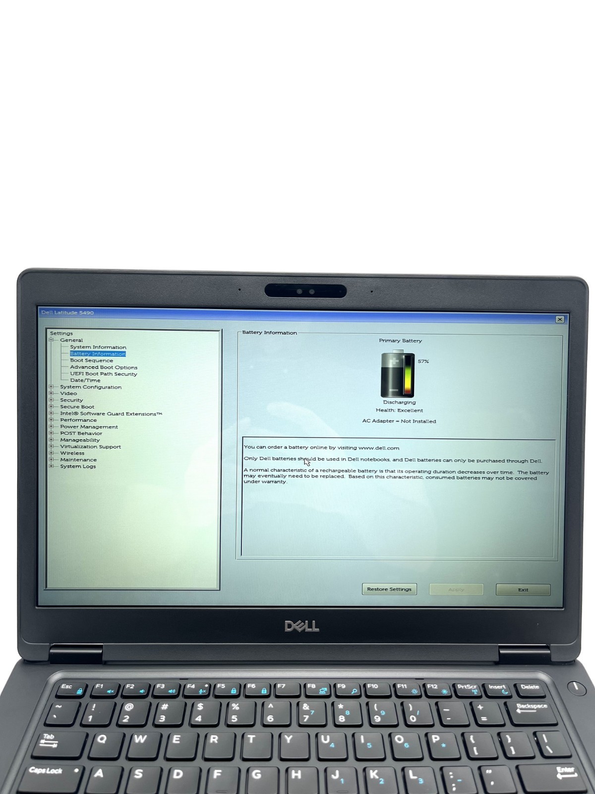 Dell Latitude 5490 Touch i5-8350U 8GB RAM 256GB SSD 14″ Business Laptop