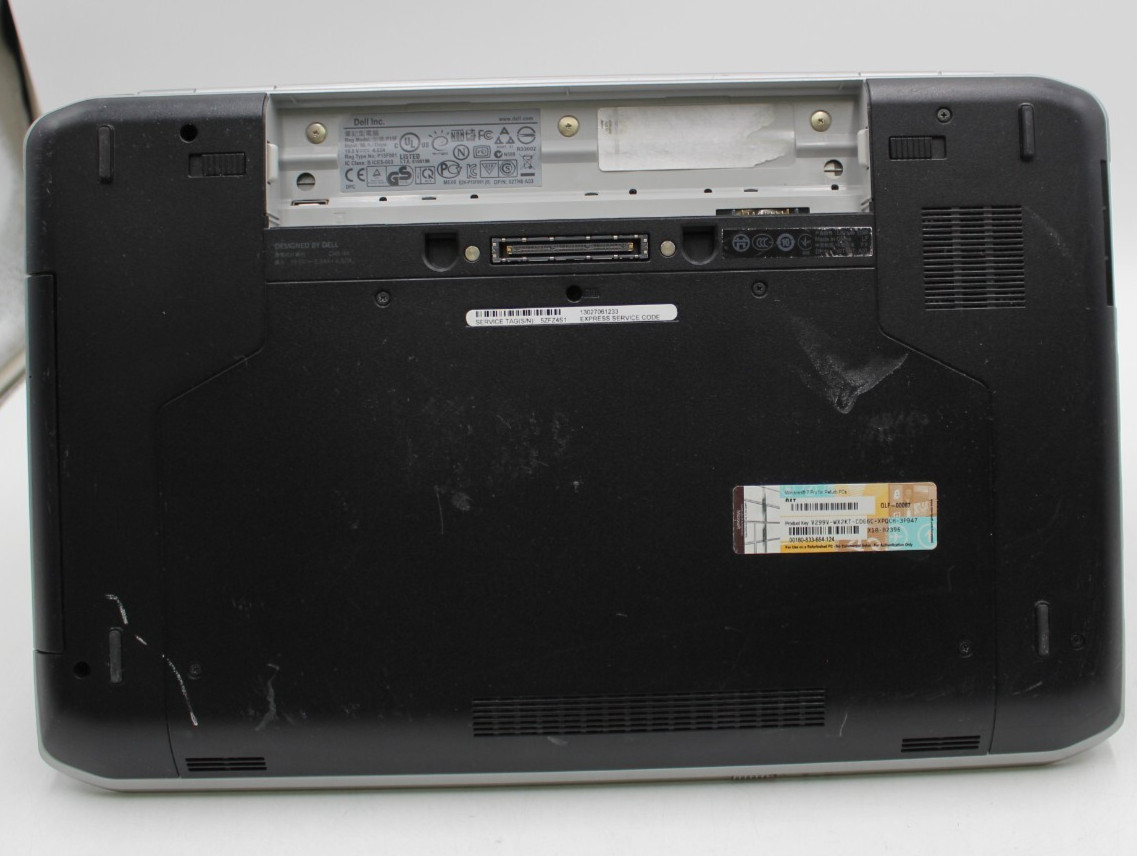 Dell Latitude E5520 15.6in 160 GB HD 4 GB RAM i5-2430M 30 day warranty No OS
