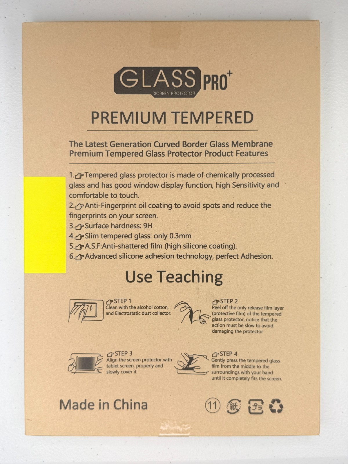Lenovo Idea Tab 4G + 128GB Luna Grey TB336FU SCREEN PROTECTOR & SHOCKPROOF CASE
