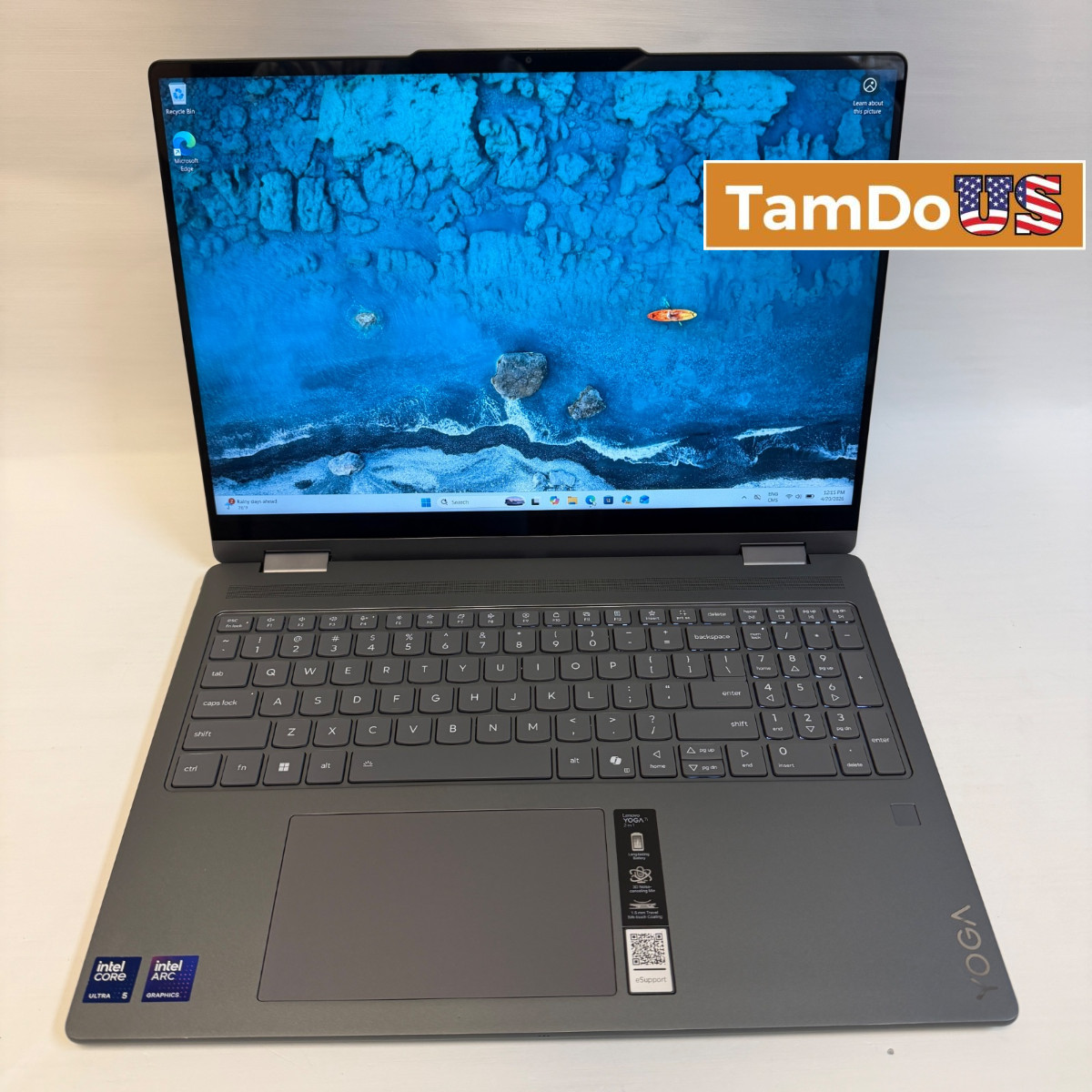 Lenovo Yoga 7 2-in-1 16ILL10 Laptop 16″ 2K Touch, Ultra 5 226V, 16GB, 512GB SSD