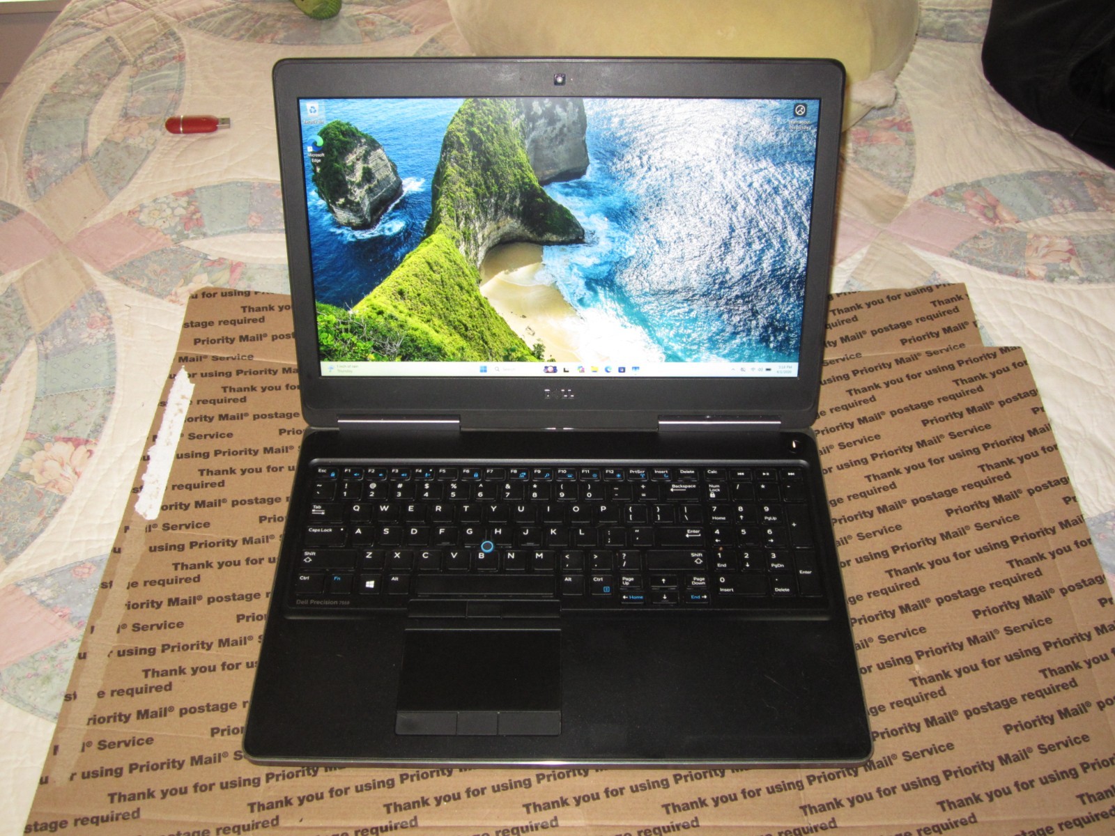 Dell Precision 7510 Laptop Xeon E3-1535M 2.90Ghz 32GB DDR4 512GB SSD QuadroM2000