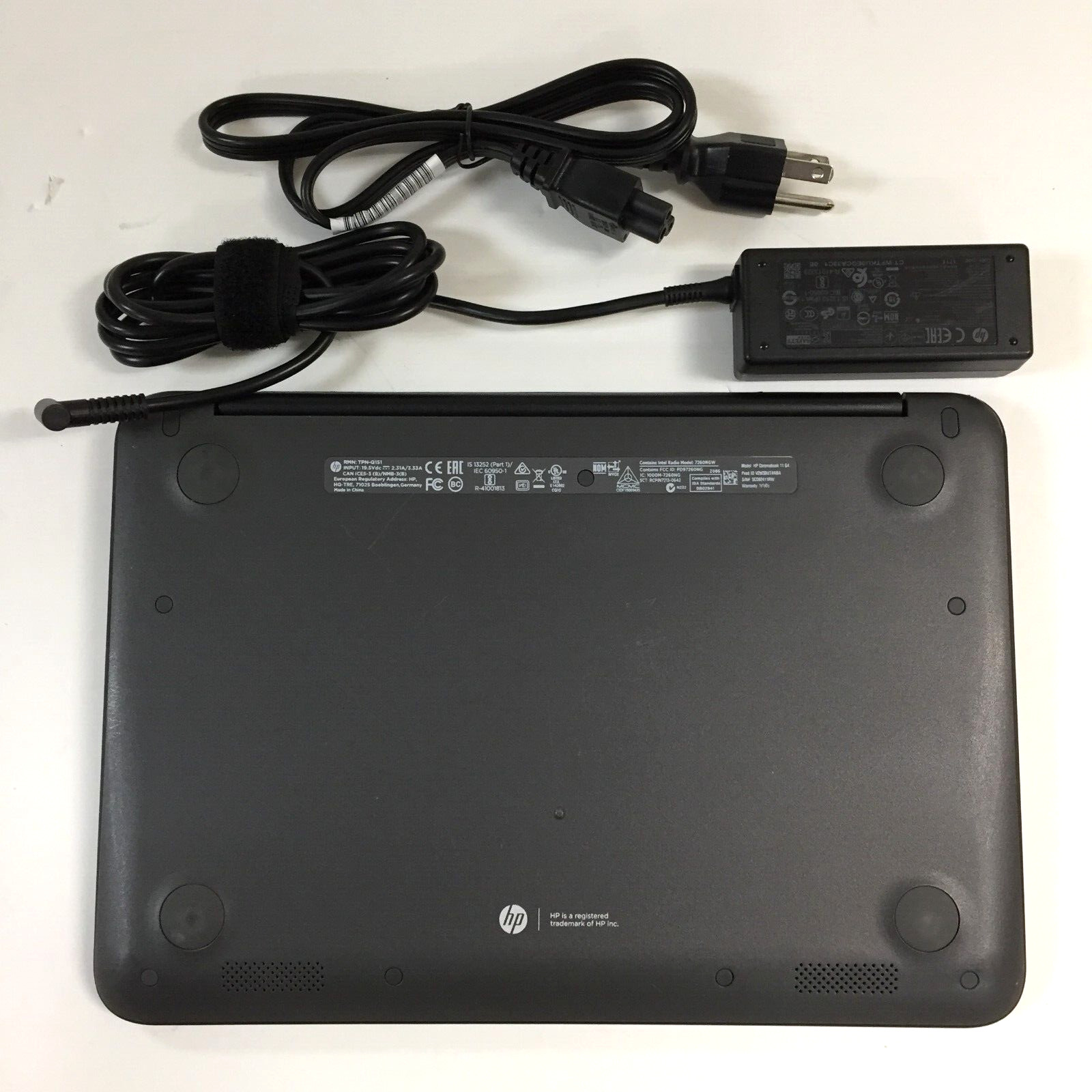 Lot of 2 HP Chromebook 11 G4 11.6″/Intel N2840/4GB RAM/16GB SSD/ChromeOS