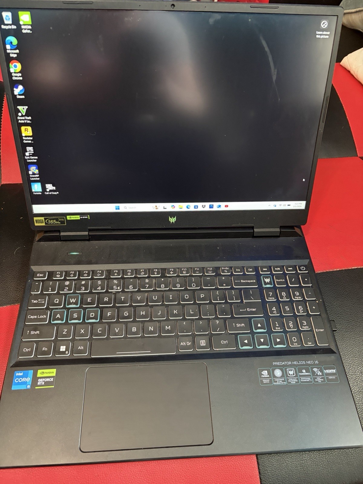 Acer Predator Helios Neo 16 Gaming Laptop 165Hz, I5-13500HX, GeForce RTX 4050