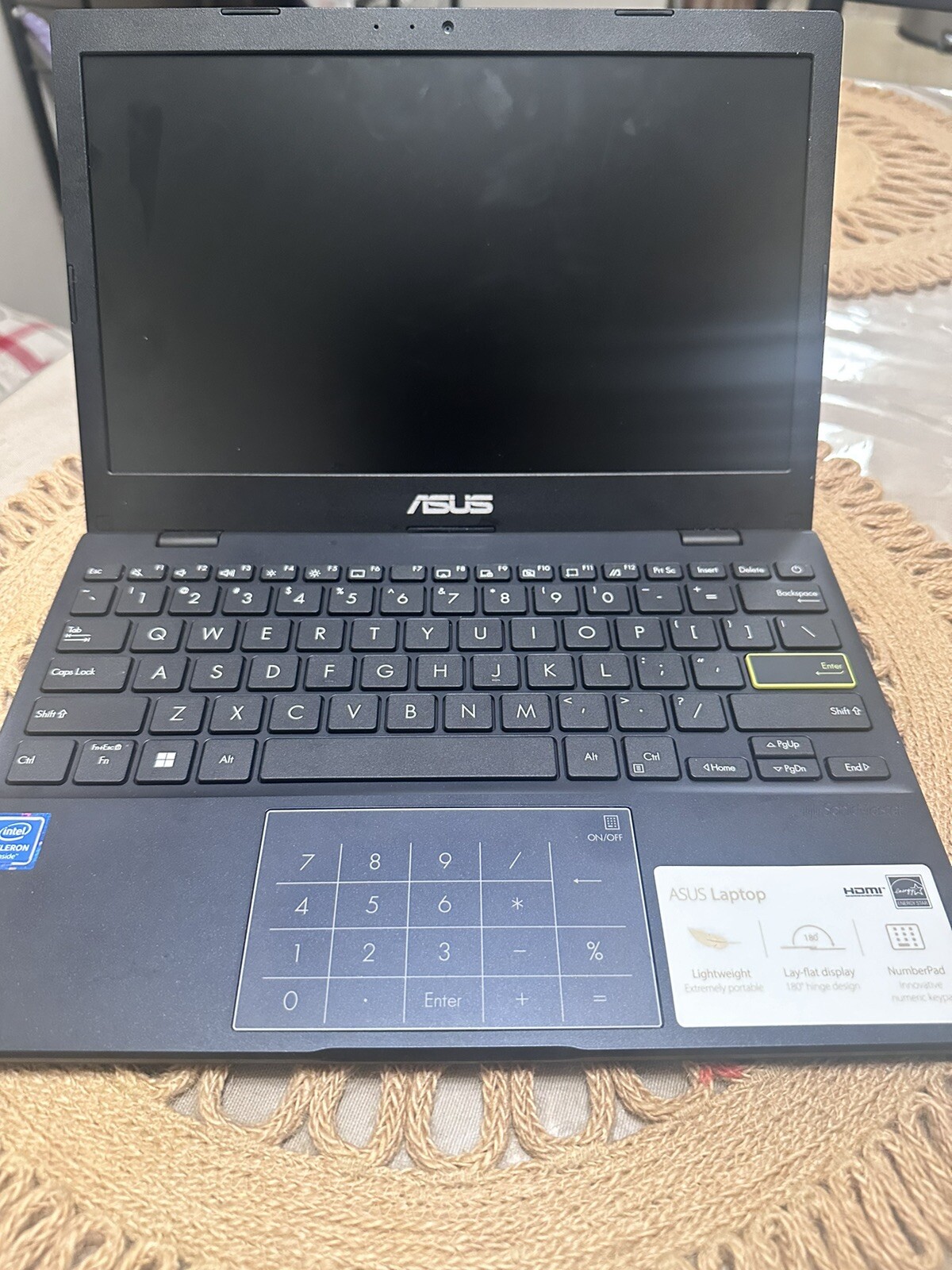 ASUS VivoBook Go 12 L210 11.6” (64GB eMMC, Intel Celeron N4020, 2.8GHz, 4GB…