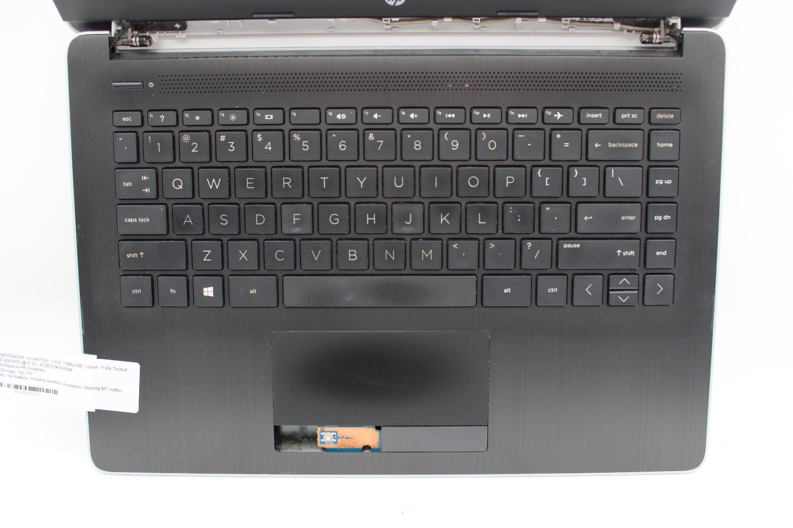 HP 14-cm0065st _ AMD A9-9425 _ 4GB RAM _ No SSD / OS / Battery _ Radeon