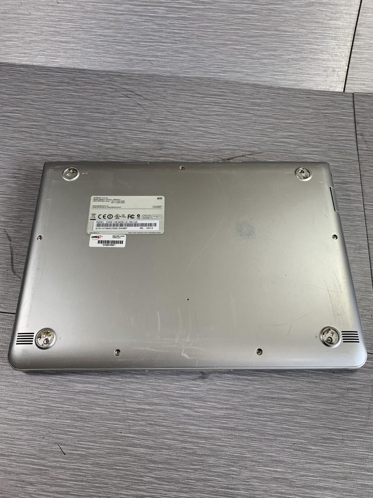 Samsung Chromebook XE303C12 11.6″ Display Built-in Webcam Notebook – For Parts
