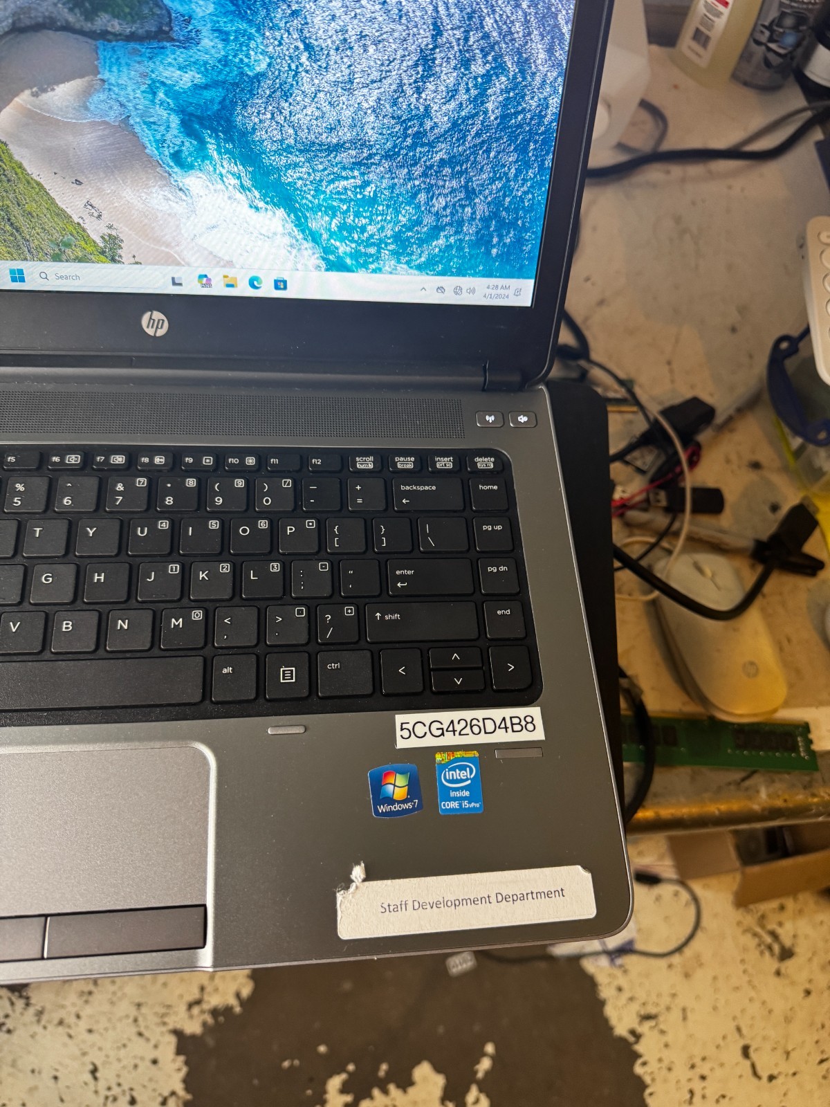HP ProBook 640 G4 Core i5-4300M, 4GB RAM, 256GB SSD, Win11 #6231