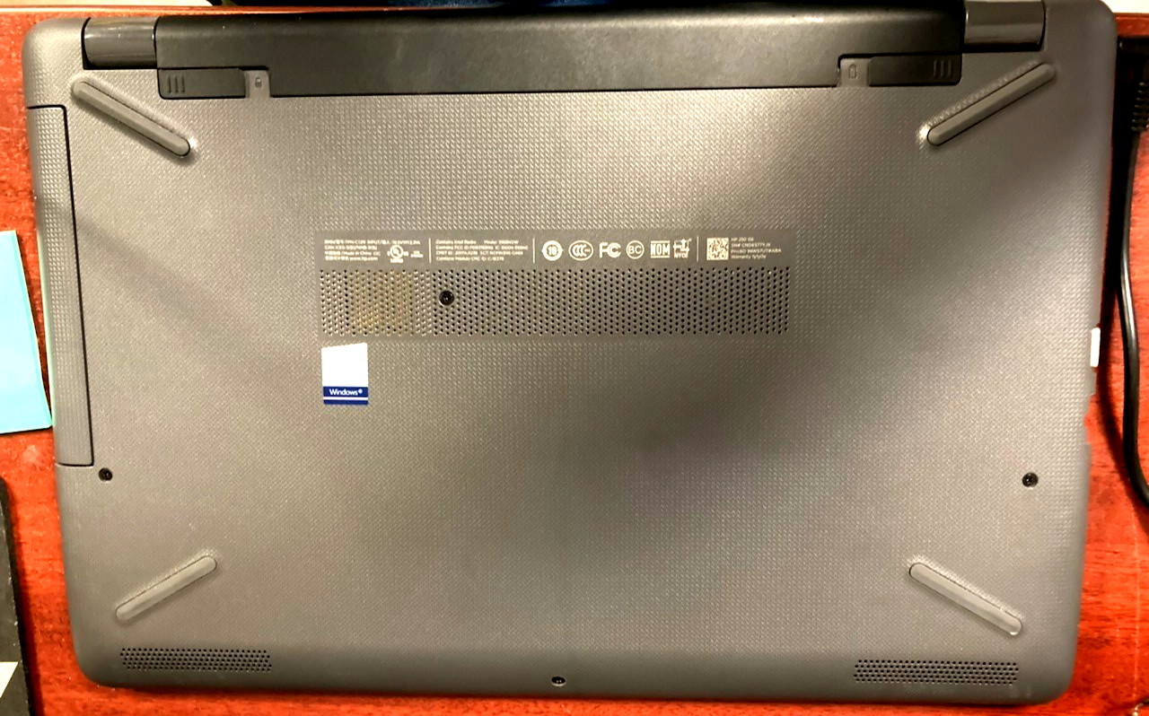 HP 250 G6 Notebook PC Core i5-7200u @ 2.50GHz 8GB RAM SN: CND8377YJX