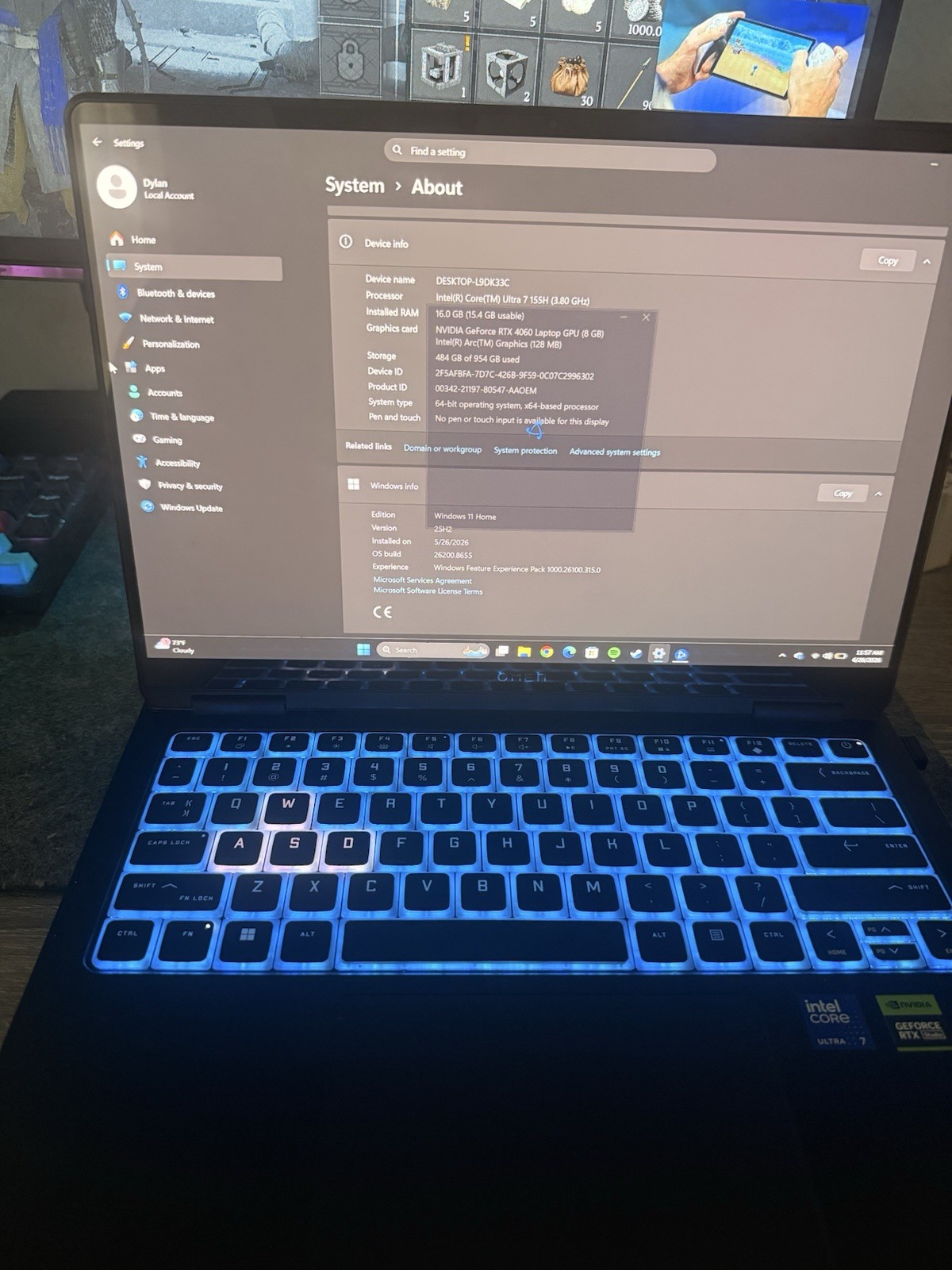 HP OMEN – Transcend 14″ 120Hz 3K OLED Gaming Laptop – Intel Core Ultra 7-155H…