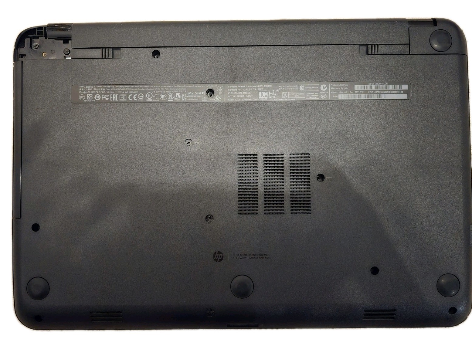 HP TouchSmart 15-r100 15.6″ Touchscreen LCD Laptop Intel Pentium N3540 Quad-core