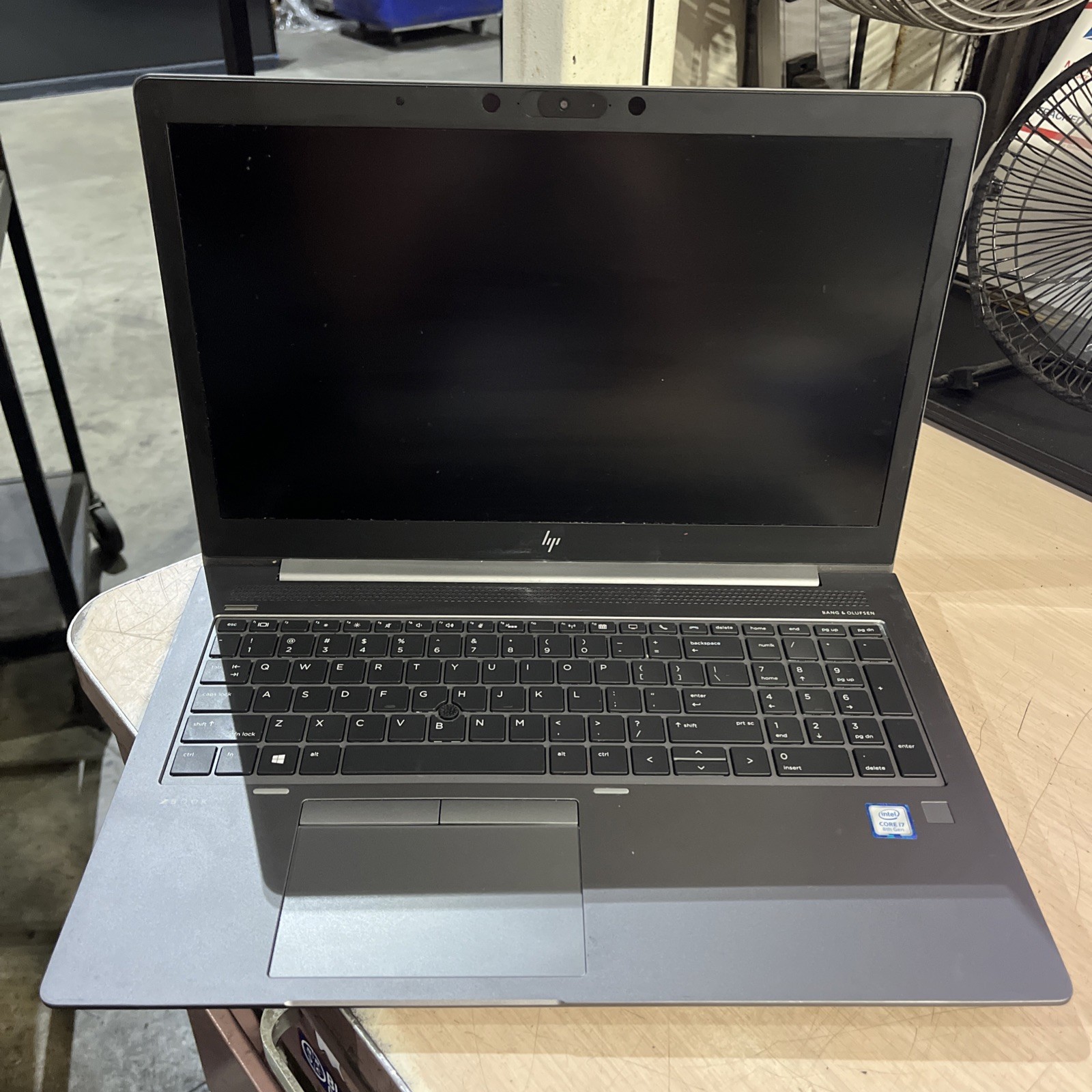 HP ZBOOK 15U G6 INTEL CORE I7-8565U 1.80GHZ 8GB RAM NO HD
