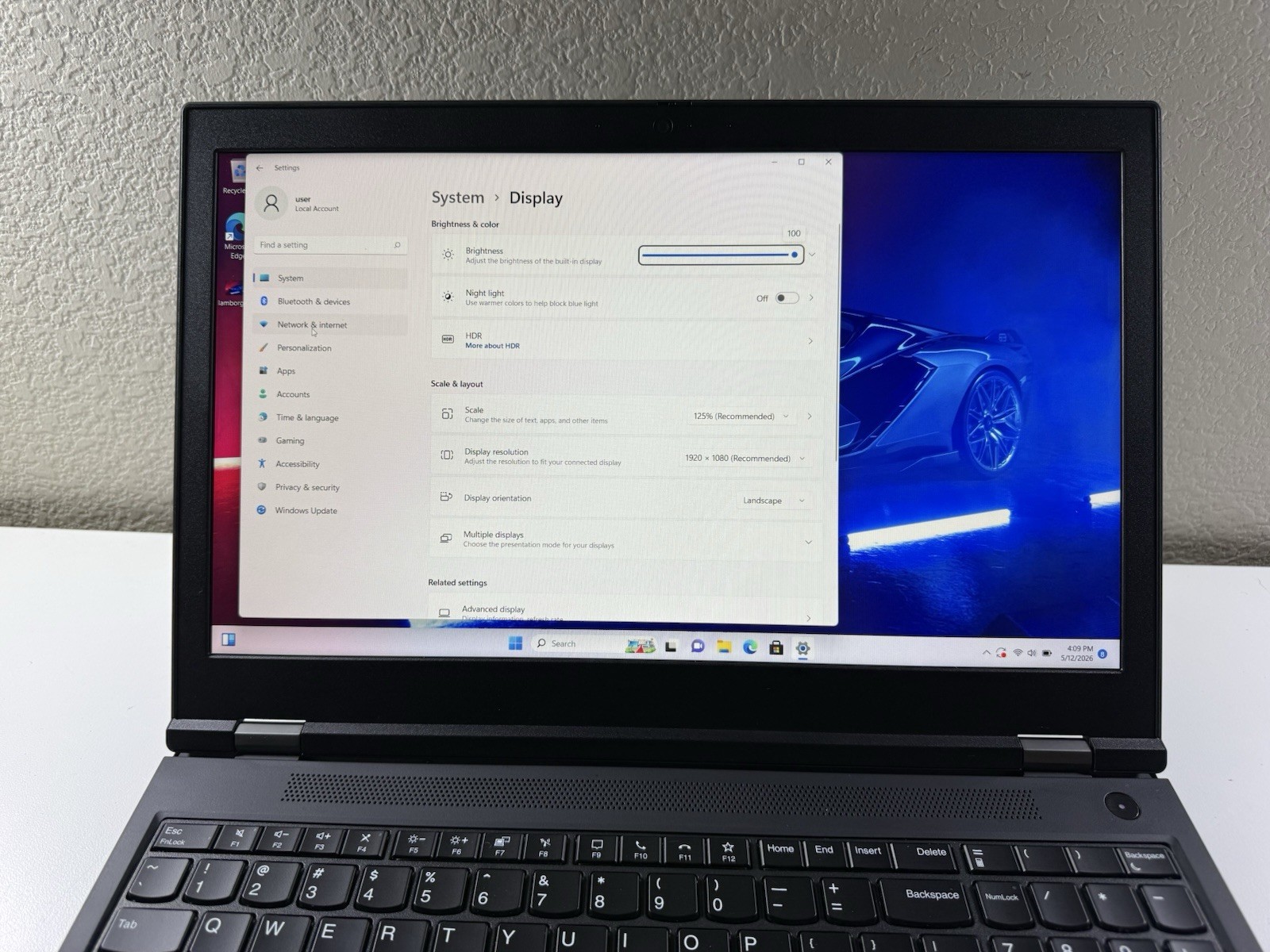 LENOVO THINKPAD P15 GEN 1 | CORE I7-10850H 512GB 16 GB RAM WIN 11 NVIDIA T1000