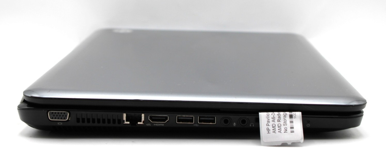 HP Pavilion G7 AMD A6-3420M@1.50GHz 4GB DDR3 NO STORAGE OR OS *USED/TESTED*