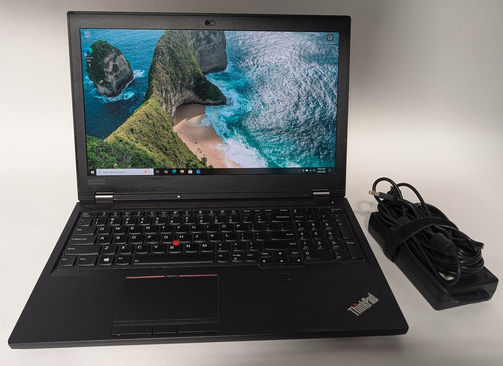 Lenovo P53 Intel i7-9750H 6-Core 16GB RAM 512GB NVMe Win10 Pro NVIDIA T1000 4GB