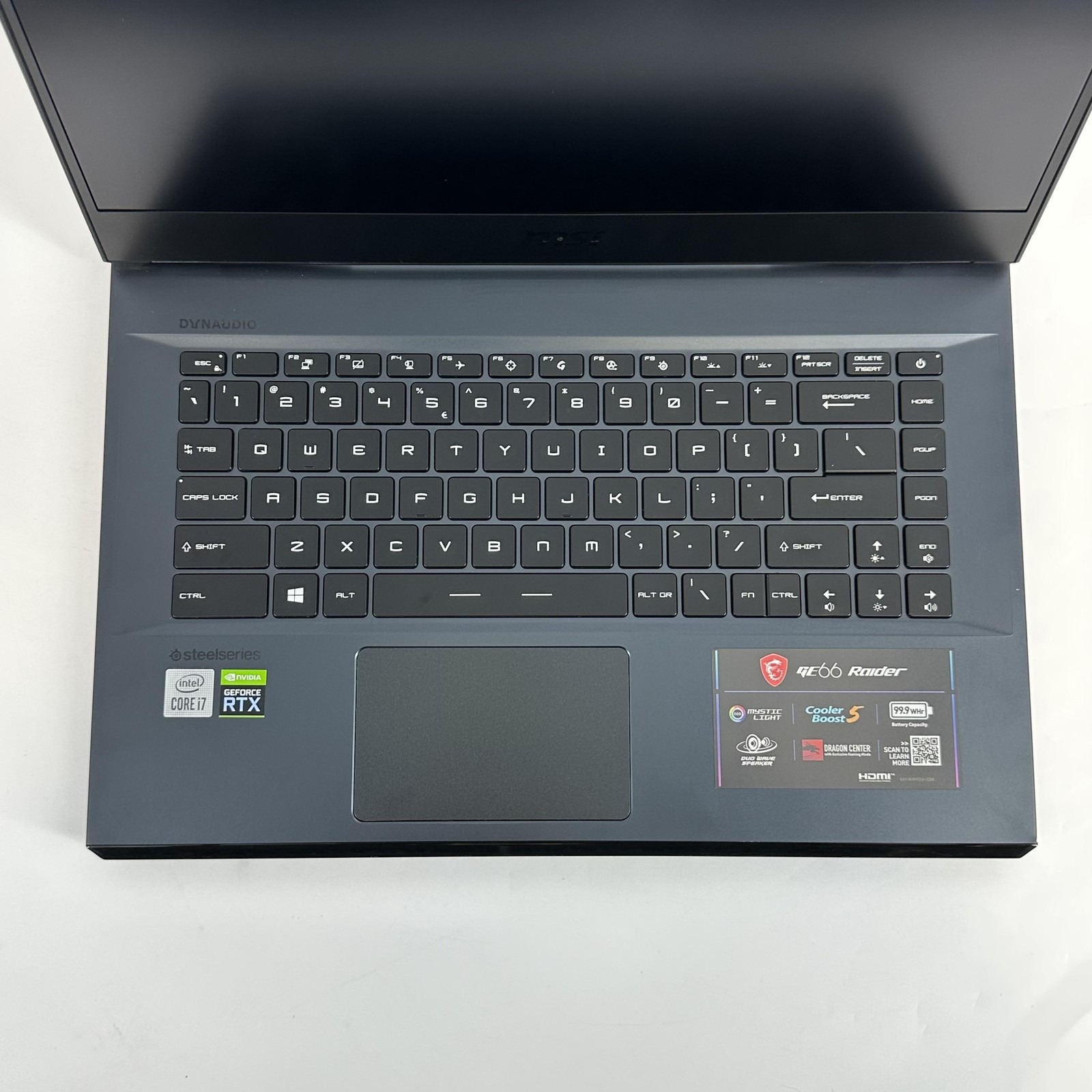 MSI Raider GE66 15 240Hz FHD i7-10750H 2.60GHz 32GB 1TB RTX 2070 Super Blue Hue