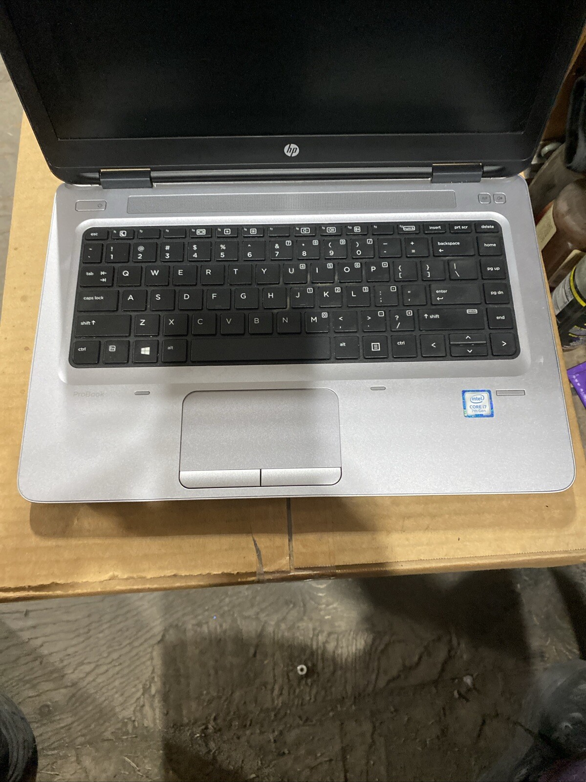 HP PROBOOK 640 G3 INTEL CORE I7-7600U 2.80GHZ 16GB RAM **BIOS L0CKED/ NO BATTERY
