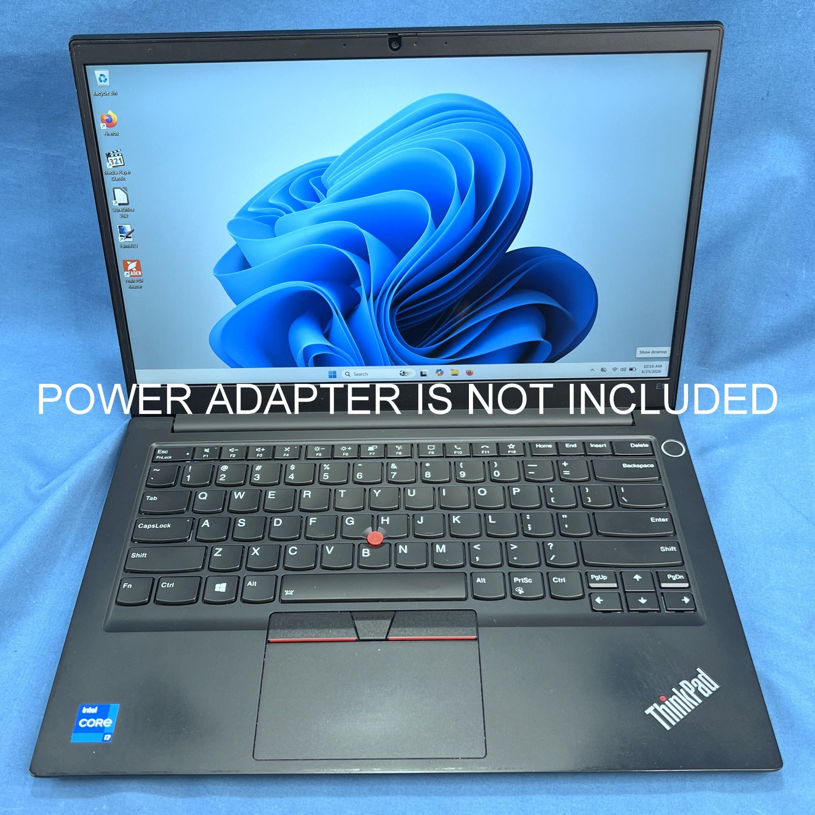 Lenovo ThinkPad E14 Touchscreen Laptop – i7-1165G7, 16GB RAM, 512GB NVMe -Win11