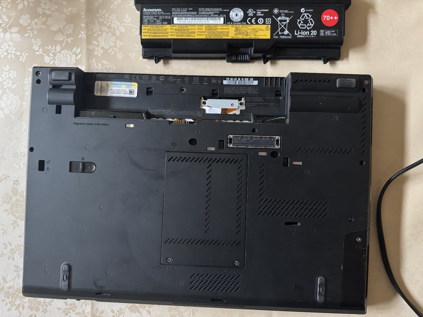 Libreboot ThinkPad T430 i7-3520M 8GB RAM 500GB HDD 2 Batteries Dual Heat Pipe