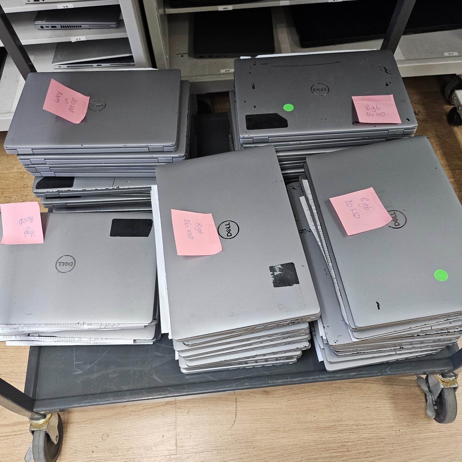 Lot of 144 Dell Latitude 5410 Laptop Core i5-10210U 1.6GHz Mixed Specs *Read*