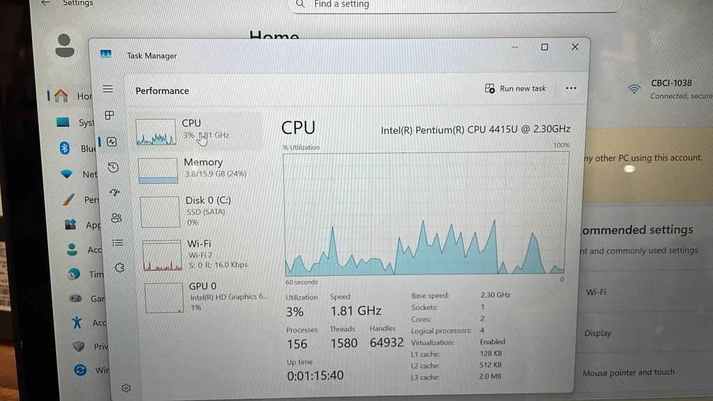 Dell Latitude 3390 2-in-1 13.3″ Touch CPU 4415U 16GB RAM 256GB SSD Win10 Pro-2