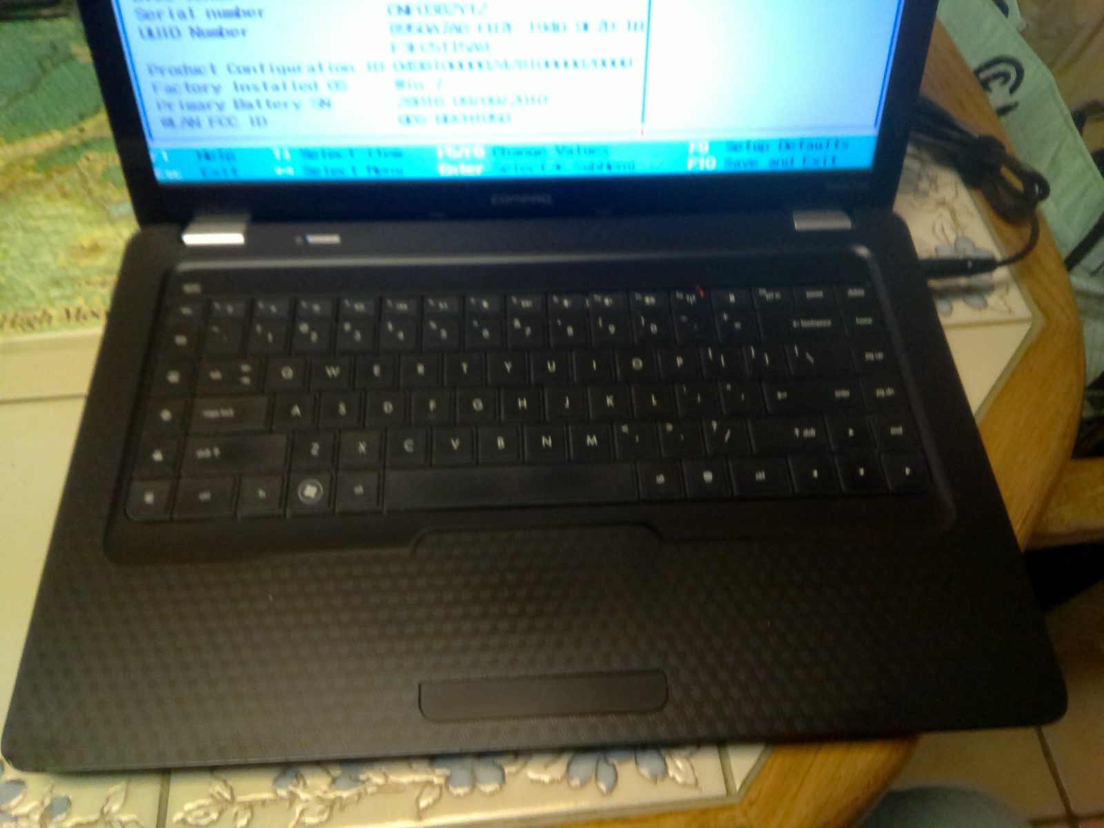 Compaq Presario CQ62-220 AMD Athlon II Dual Core 2.1Ghz 320GBHdd 3GB Ram Win7