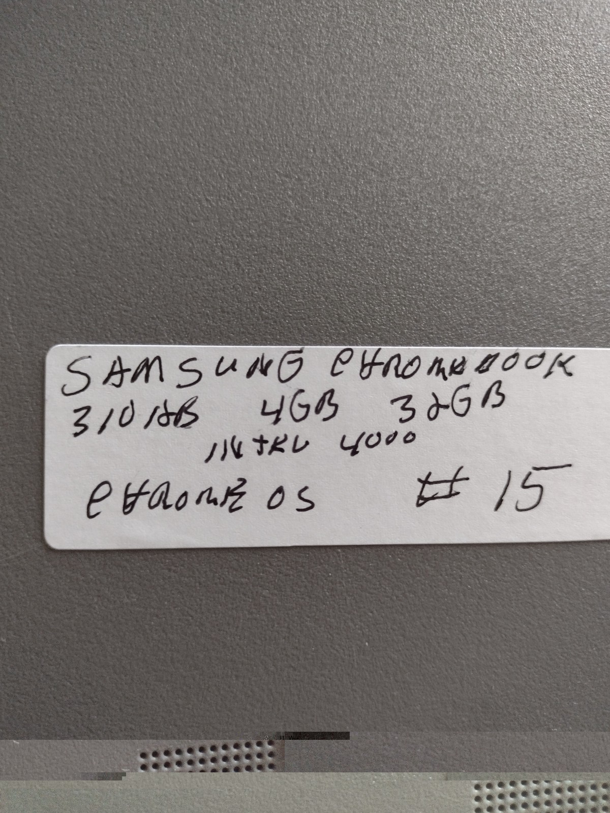 SAMSUNG XE310XBA Chromebook 4 11.6″ Intel N4000 4GB32GB nice clean good running