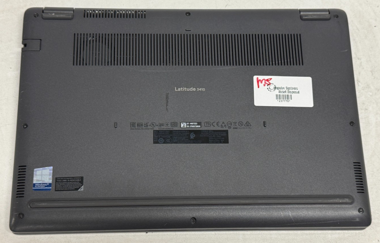 Dell Latitude 3410 14″ (i5-10210u 1.60GHz – 16GB RAM – 256GB SSD – Win11Home)