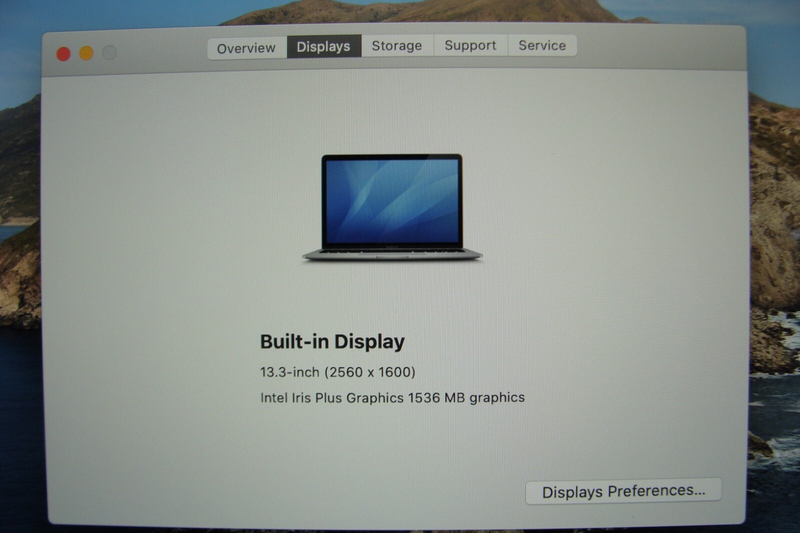 Apple MacBook Air 13″ A2179 (2020) i7-1060NG7 16GB 256GB MWTJ2LL/A Space Gray