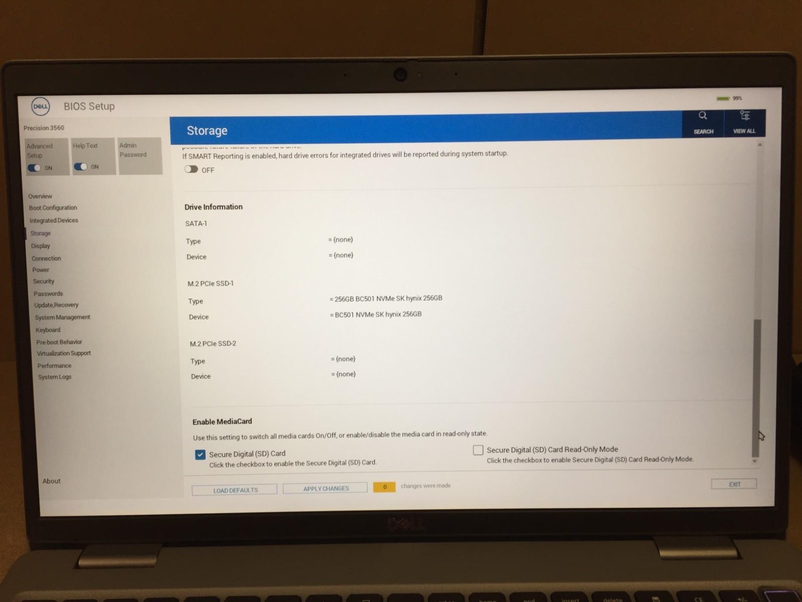 Dell Precision 3560 15.6″ FHD Laptop i5-1135G7 8GB RAM 256GB SSD Backlit w/ AC