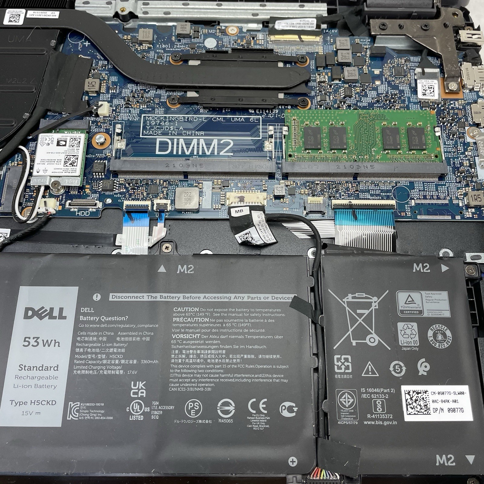 Dell Latitude 3510 15.6″ i7-10210U 1.60 GHz 8 GB RAM No SSD/OS/AC – Bad USB