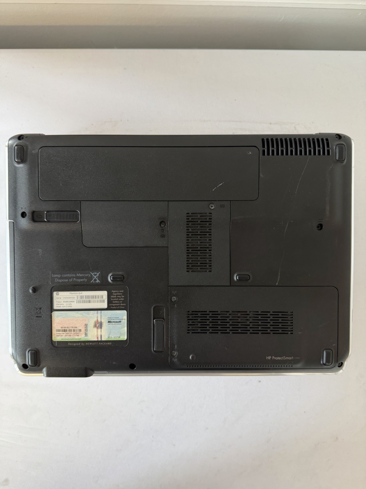 HP Pavillion dv4-2145dx Laptop – Good Screen – RAM 4 GB – Read Des