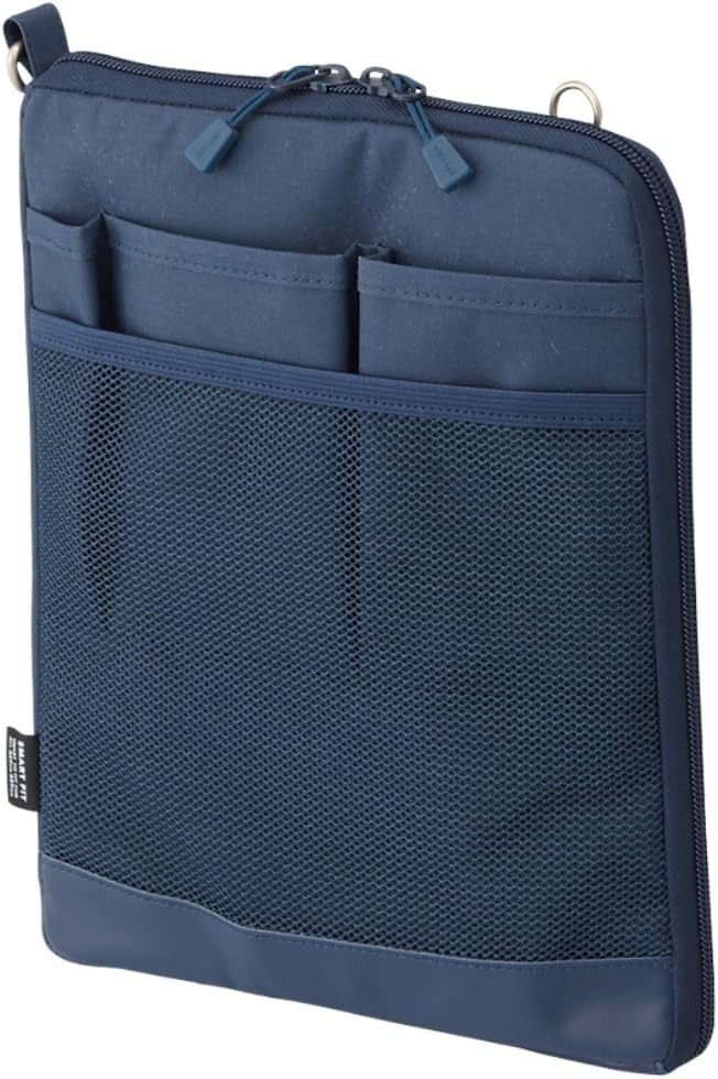 Laptop Sleeve, Water & Stain Repellent, Vertical for Backpack, 7.9″ x 10.2″, Nav