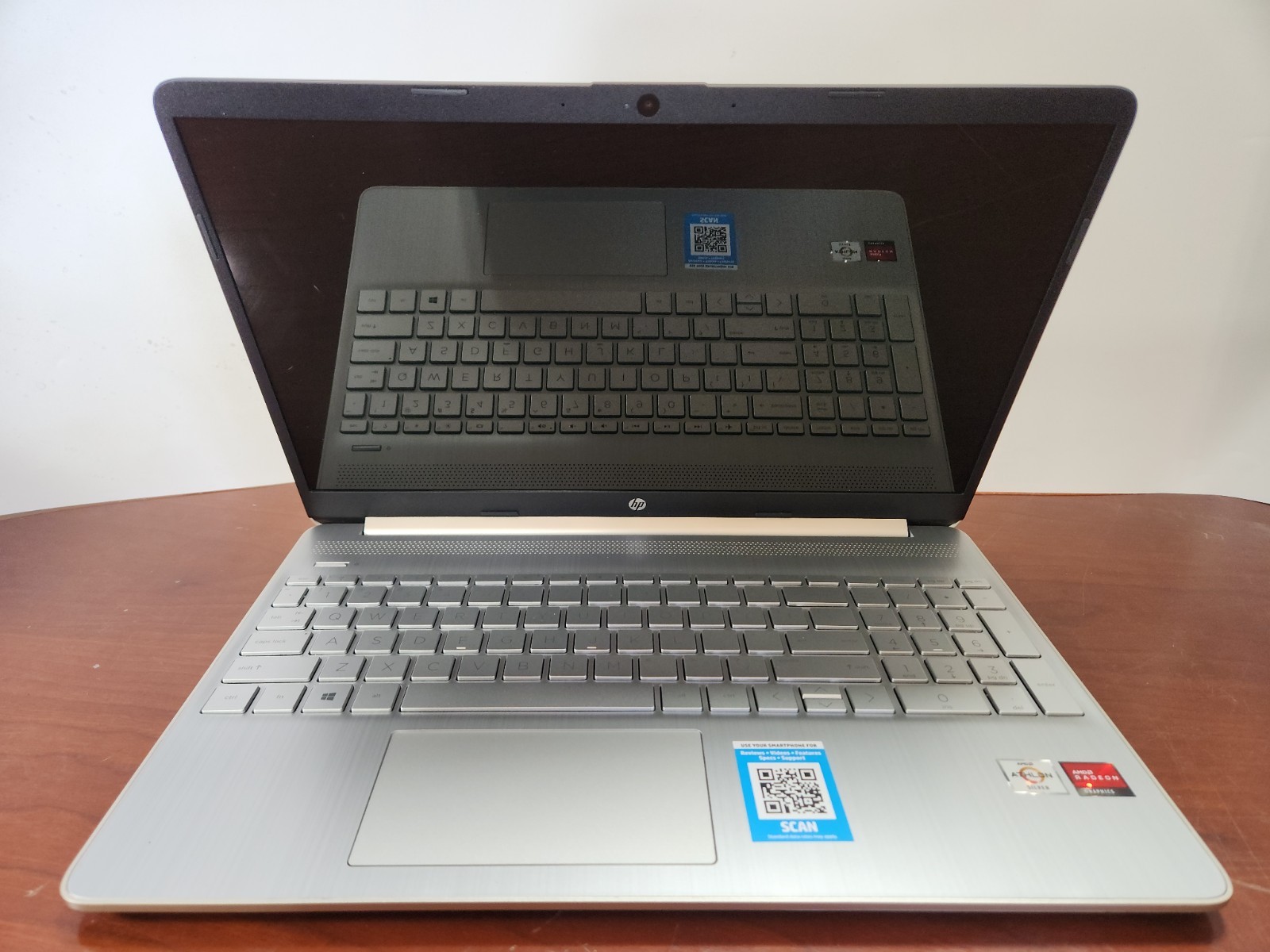 HP 15.6 Athlon N3050 4/128GB Windows 11 home 15-ef1072wm