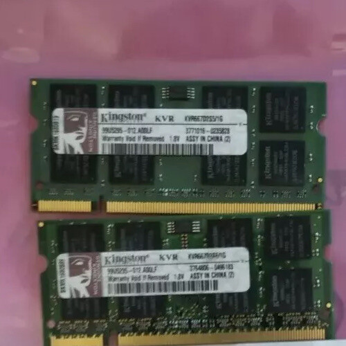 5 Items PC2-5300 Laptop SODIMM DDR2 667 MHz 200pin Notebook Mem Lot New And Used
