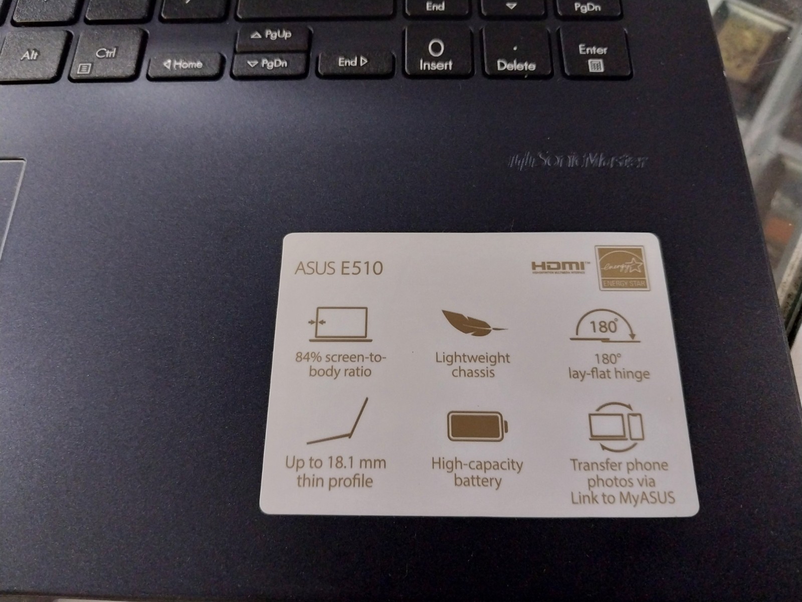 ASUS VIVOBOOK GO 15 E510K WINDOWS 11 HOME IN S MODE 128GB SSD 4GB RAM / 15.6″