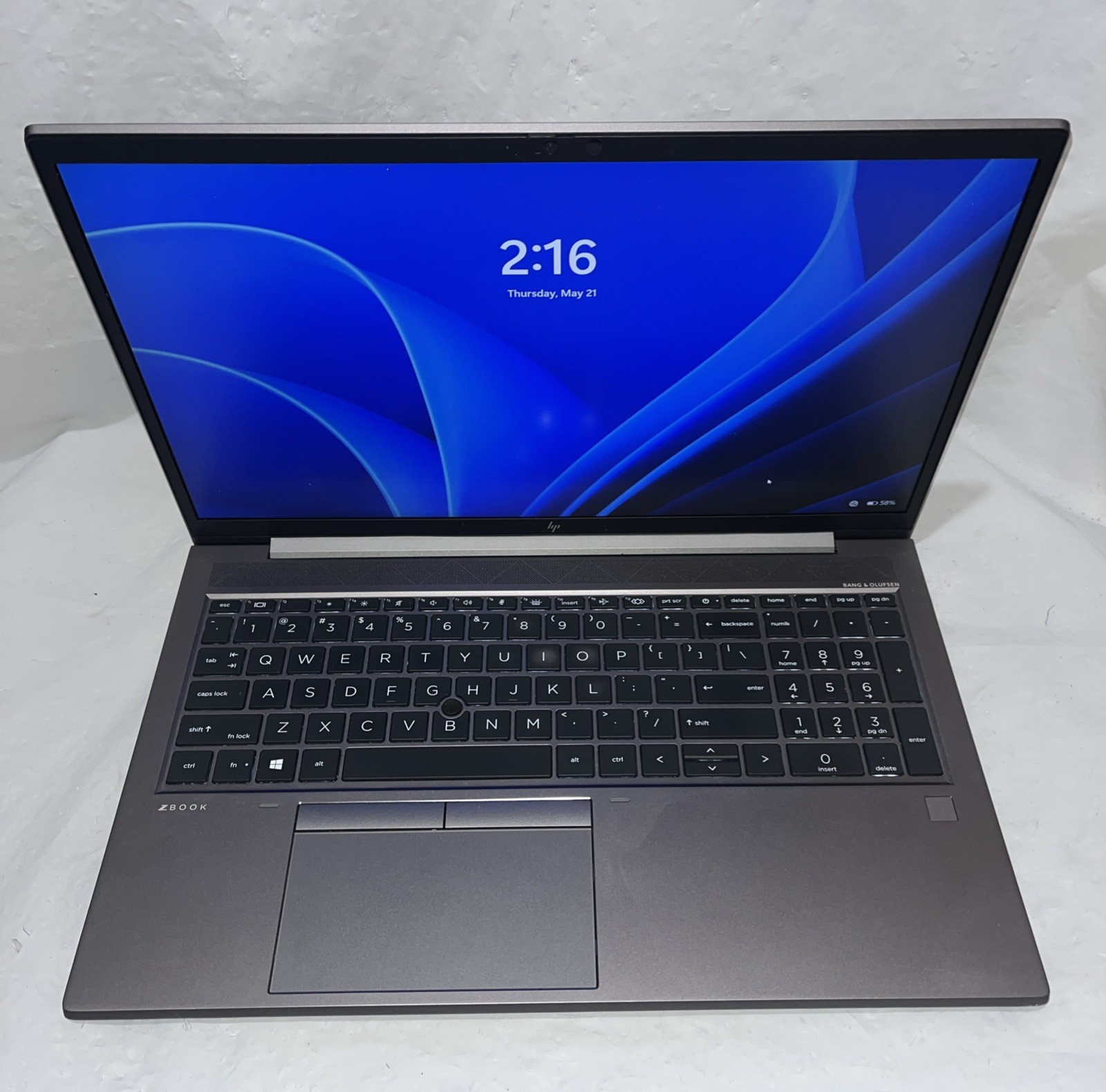 HP Z Book Firefly 15 G7 15″ i5-10210U@1.6GHz, 16GB RAM, 512 GB M2, W11P *READ*