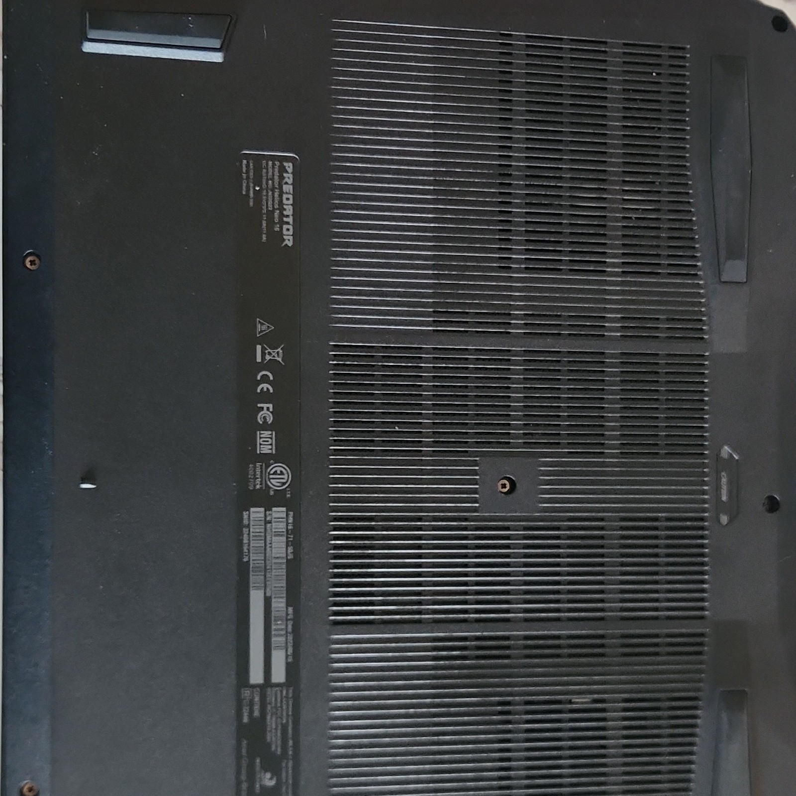 Acer Predator Helios Neo 16 64GB DDR5 RAM 4TB T500 SSD With Charger