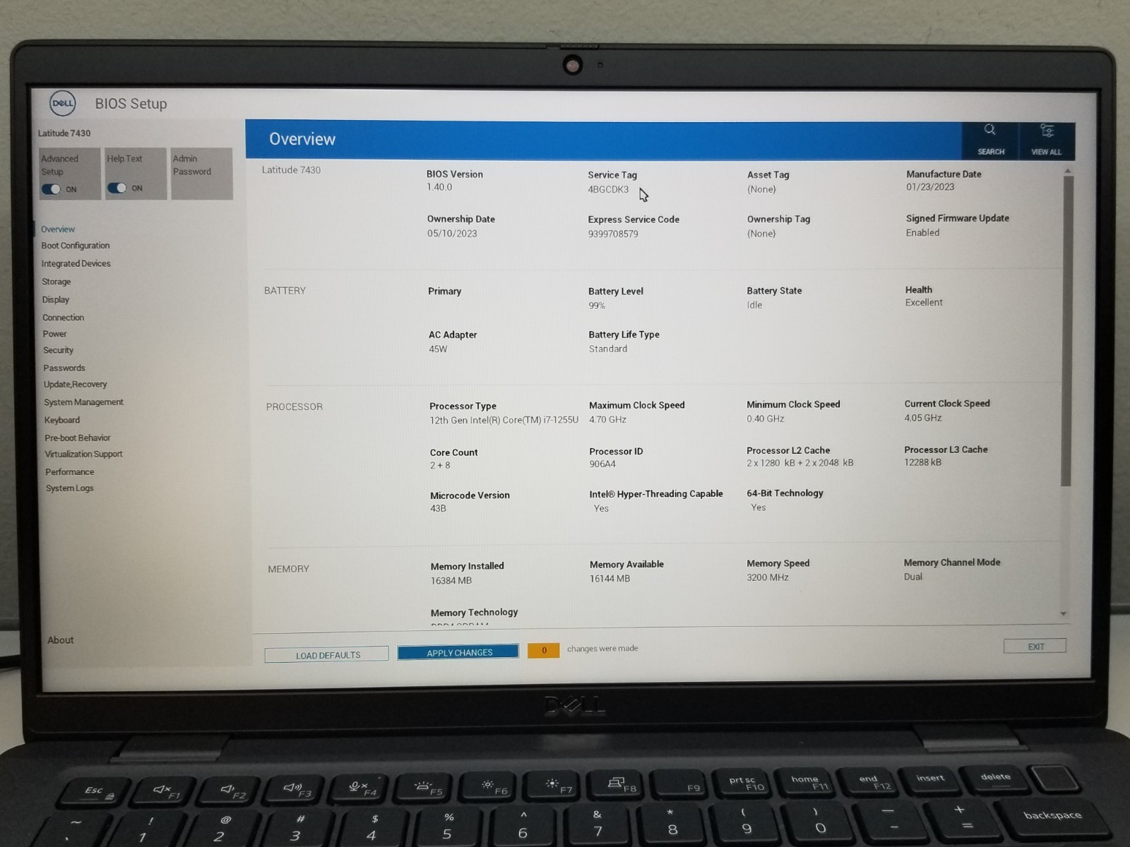 Dell Latitude 7430 14″ FHD i7-1255U 3.5GHz 16GB RAM 512GB NVMe Iris Xe Win11Pro