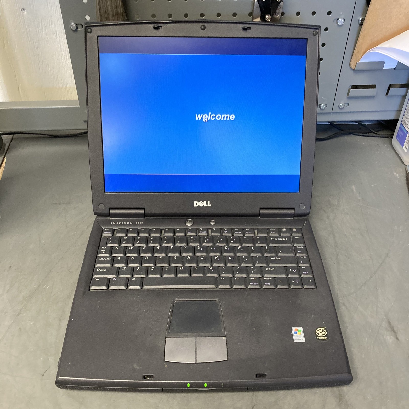 Dell Inspiron 2650 Retro Gaming Laptop Celeron Mobile 1.60GHz 128MB RAM 20GB HDD