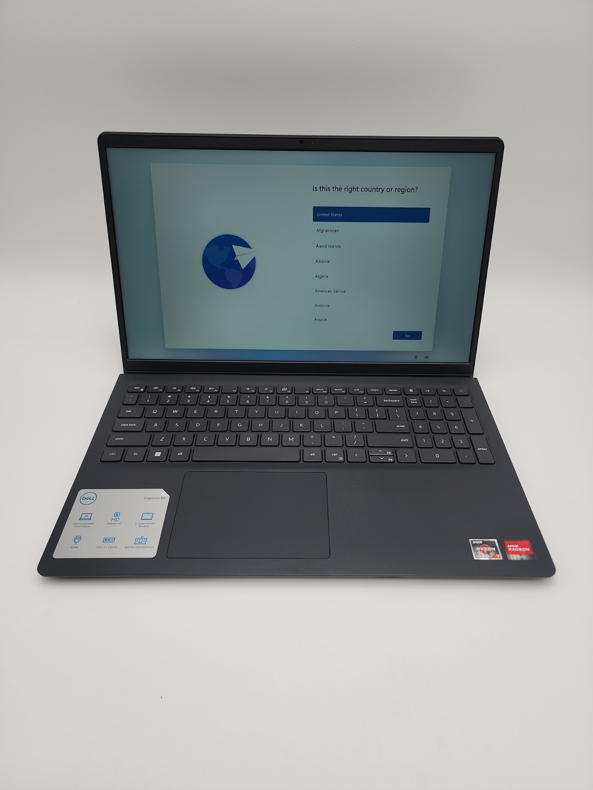 Dell Inspiron 15 3535 Laptop AMD Ryzen 7 7730U 16GB 512GB SSD 15.6″ FHD Touch